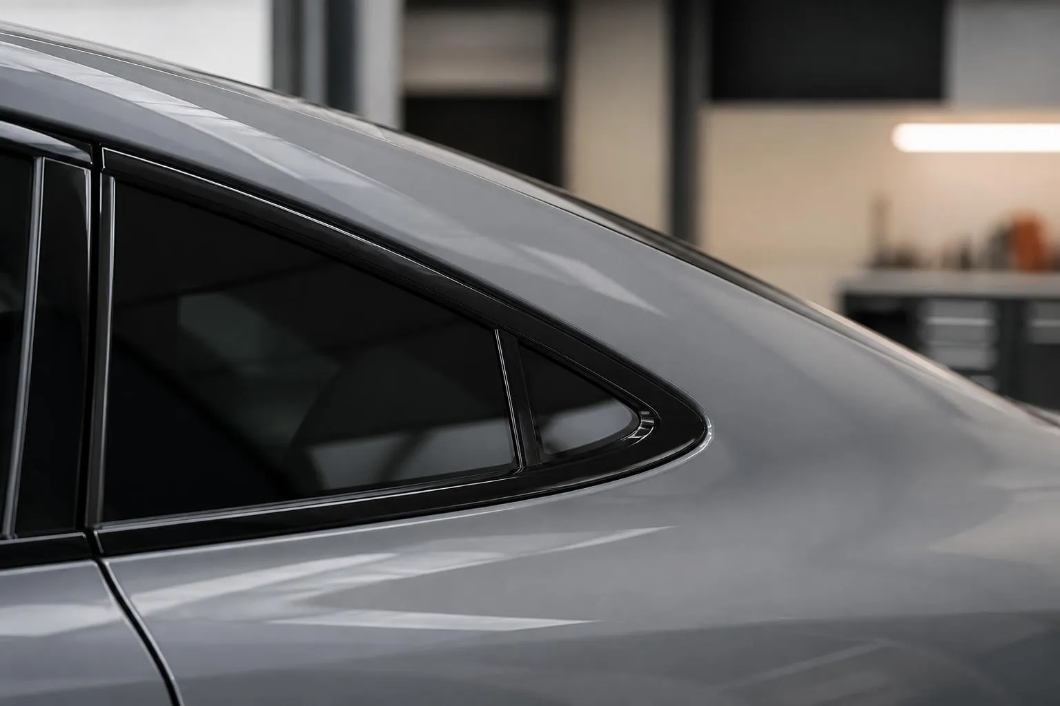 Ligne de toit fuyante d un SUV coupe
